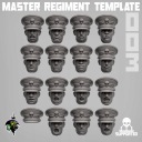 Набор головок кепок MRT Parade - 15 шт - 3D печать