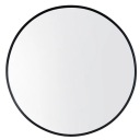 ЧЕРНОЕ КРУГЛОЕ ЗЕРКАЛО В ЧЕРНОЙ РАМКЕ, ВОЗМОЖНОСТЬ 60 СМ.