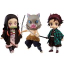 10CM Anime rysunek Q wersja Agatsuma Zenitsu ruchome Demon Slayer lalki z Rodzaj gadżetu gamingowy