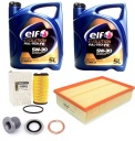 КОМПЛЕКТ ФИЛЬТРОВ ELF FULLTECH FE OIL 5W30 FAP DPF MASTER OPEL MOVANO 2.3 DCI