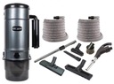 BEAM SC398 + HinP SET, шланги длиной 10 м, спрятанные в стене