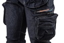 Pracovné nohavice 5-vreckové DENIM, veľkosť M Druh nohavíc Na pás