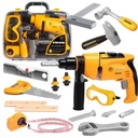 НАБОР ИНСТРУМЕНТОВ В КОРПУСЕ ЛЕГКАЯ ЗВУКОВАЯ ДРЕЛЬ ПЕРЕДОВАЯ ПИЛА МЕРНАЯ ПИЛА