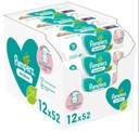 ВЛАЖНЫЕ САЛФЕТКИ PAMPERS SENSITIVE 12x52