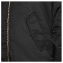 ВОЕННАЯ КУРТКА ПИЛОТА MA1 BASIC US ARMY FLEK FLYERS MIL-TEC BLACK 5XL