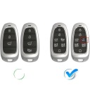 ЧОХОЛ NA КЛЮЧИК HYUNDAI TUCSON NX4 IONIQ 5 SANTA FE TM SONATA DN8 NEXO UNI  (18280804183) фото min 8