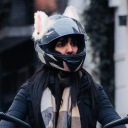 2 ВИПАРІВ BIALYCH PLUSZOWYCH KILPŲ DO ШОЛОМА MOTOCIKLINIO ЖІНОЧІ АКСЕСУАР  фото 12