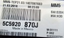 VW NOUVEAU BEETLE 5C 2014RR 1.2 TSI COMPTEUR TABLEAU DE BORD COMPTEUR DE VITESSE 5C5920870Jphoto 9