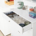 SoBuy Кухонный шкаф для микроволновой печи Полка-лофт сервант Стол FSB26-W