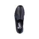 RIEKER туфли, полуботинки, кожа женские черные N3363