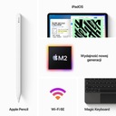 Apple iPad Pro 11&quot; M2 2TB Wi-Fi Hviezdna šedá Uhlopriečka obrazovky 11"