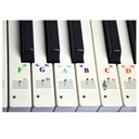 Priehľadné samolepky na klavírnu klávesnicu 88 Kód výrobcu VF5D467