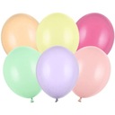 Шары Strong PartyDeco PASTEL ЦВЕТНЫЕ для улицы ДНИ РОЖДЕНИЯ 50 шт.