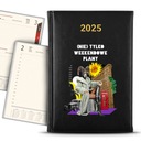 КАЛЕНДАРЬ 2025 ЧЕРНЫЙ Ежегодный планировщик Не только шаблоны ПЛАНОВ НА ВЫХОДНЫЕ