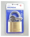 GERDA BRASS LINE KMZ S6010A Латунный навесной замок 60 мм