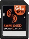SD-карта Sound Devices SAM-64SD емкостью 64 ГБ