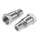 2 ПК, простой лямбда -зондовый эмулятор из нержавеющей стали с ситом #12