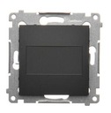 Simon 54 Black Mat Dps.01/49 Конечная крышка