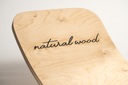 NaturalWood deska balansująca BUJAK do balansowania Montessori dla dzieci Materiał drewno