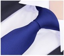 Мужской галстук из микрофибры из жаккарда в горошек GREG G104