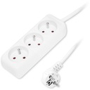 УДЛИНИТЕЛЬ ПИТАНИЯ 3 РОЗЕТКИ 1,5 м