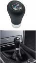 POMMEAU DE VITESSE VITESSE CUIR 6 VITESSES M BMW E46 E60 E61 323 325 328 330 E63 F25 X3photo 13
