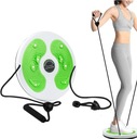 Mini Fitness Waist Twist Balance Board Aeróbne cvičenie Waist Turning Plate Model waist turning disc green