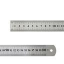 ДВУХСТОРОННЯЯ МЕТАЛЛИЧЕСКАЯ ЛИнейка ИЗМЕРИТЕЛЬНАЯ ЛИнейка МЕТАЛЛИЧЕСКАЯ ЛИНЕЙКА 100 СМ / 40 ДЮЙМОВ