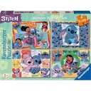 Пазл 4х100 деталей Disney Stitch