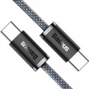 КАБЕЛЬ BASEUS STRONG USB-C КАБЕЛЬ ДЛЯ БЫСТРОЙ ЗАРЯДКИ TYPE-C PD 100 Вт QC 5A 2M