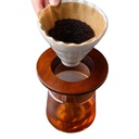 Drevený držiak na odkvapkávanie Manuálny darček na kávu Hmotnosť 42 g