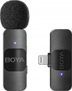 Bezprzewodowy mikrofon BOYA BY-V1 2.0 2,4 GHz złącze Lightning