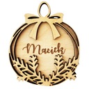 ДЕРЕВЯННЫЙ МЯЧ ПЕРСОНАЛИЗИРОВАННЫЙ, РУЧНАЯ РАБОТА