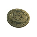 РИМСКАЯ — ЗОЛОТАЯ МЕТАЛЛИЧЕСКАЯ МОНЕТА РПГ РПГ 1 ШТ.