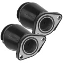 2 SZT. RUBBER AIR DUCT CARBURETOR DO MOTORCYCLE BLACK  photo 5