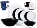 Ужин и кофейный сервиз 38 шт. ч/б ХАРЕНА ЛЮМИНАРК
