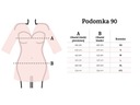 DKAREN PODOMKA 90 (2xl) MODRÁ Zapínanie žiadne