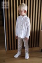 Eleganckie Spodnie Chłopięce Wizytowe bawełniane Royal Kids 140 146 beżowe Kod producenta Eleganckie Spodnie Chłopięce