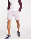 New Look Lilac pánske šortky chinosy DEFEKT 42R Dominujúca farba fialová