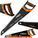 NEO РУЧНАЯ ПИЛА СДВИЖНОЙ ШАРИК 450 мм 7 TPI, ШАГ 41-116 из ПТФЭ