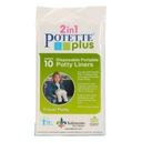 POTETTE PLUS 10 ОДНОРАЗОВЫХ ВСТАВОК ДЛЯ ГОРШКА POTETTE PLUS