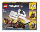 LEGO Creator 3 в 1 31109 СУПЕР НАБОР «Пиратский корабль»
