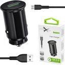 АВТОМОБИЛЬНОЕ ЗАРЯДНОЕ УСТРОЙСТВО USB QC3.0 18Вт 3А + MICRO USB