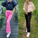 Спортивные костюмы клеш, THICK LEGGINGS, брюки для девочек FLARE, лавандовый 128