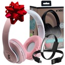 БЕСПРОВОДНЫЕ НАУШНИКИ BT 5.0 FM РАДИО ВСТРОЕННОЕ ЖЕНСКОЕ МЕНЮ В ПОДАРОК