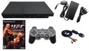 PlayStation 2 Консоль PS2 Slim + планшет + карта + UFC Throwdown