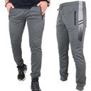 СПОРТИВНЫЕ БРЮКИ МУЖСКИЕ, модные ДЖОГГЕРЫ, карманы на молнии, хлопок, M/L