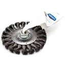 SZCZOTKA DRUCIANA 125mm DYSKOWA TARCZOWA OSBORN