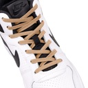 Sznurowadła do biegania bez wiązania beżowe