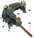 RECTIFICADOR ALTERNADOR SUZUKI ALTO VITARA COROLLA 